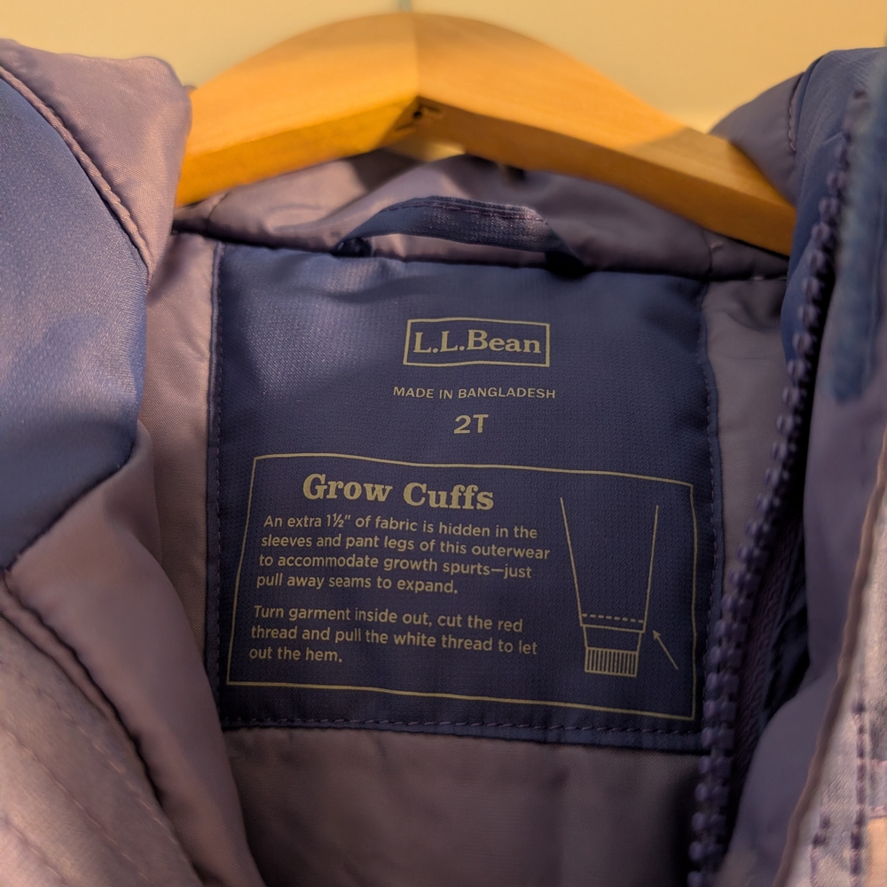 Kids Blue and Purple Snowsuit - Picture 2 of 6